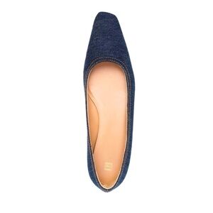 Brand new Toteme denim indigo blue ballet flats sz 36 NWT